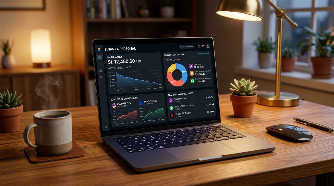 Dashboard Financiero en Soles y Dólares: Cómo Analizar tu Flujo de Caja en Tiempo Real con CadaSol